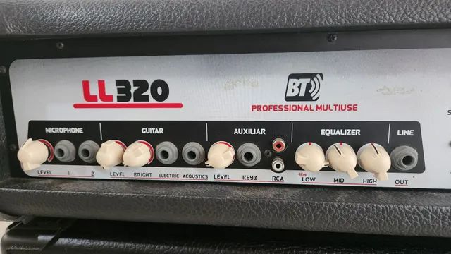 Cabeçote LL Áudio com Bluetooth 90w e caixa Master Áudio de 90w  - Foto 3