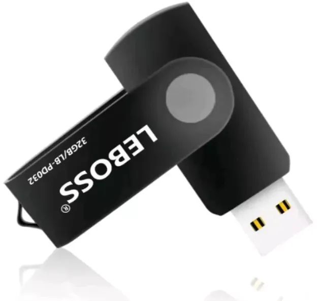 en Drive 32 Gb Leboss Cor Preto - Foto 2