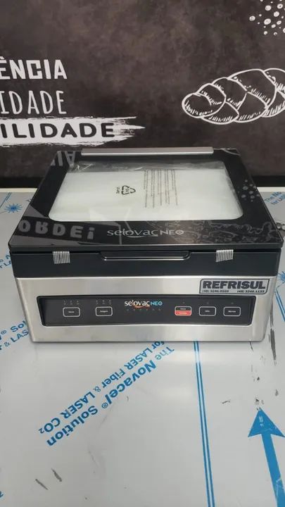Seladora a vacuo de camara pequena selovac NEO lns25 - Alecs