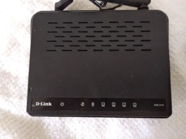 Roteador sem fonte, D_LINK, modelo DIR - 615, 12 V, 0,5 A