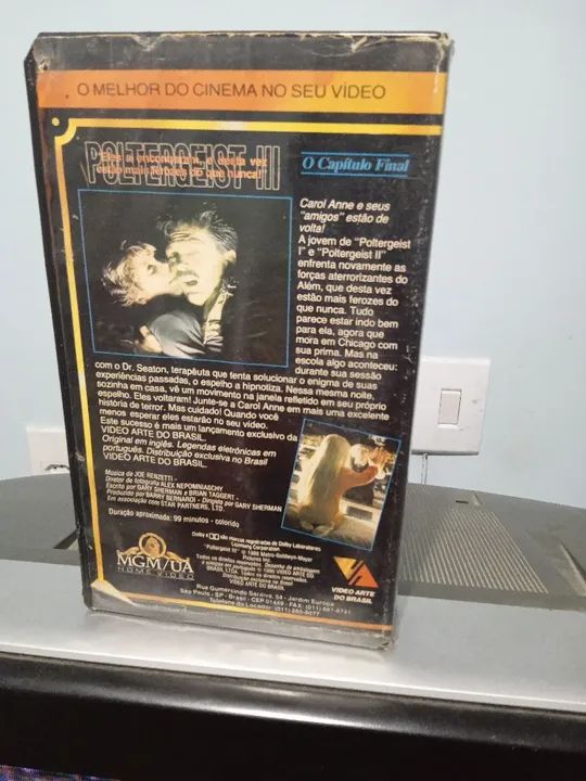 Poltergeist 3 Vhs original  - Foto 2