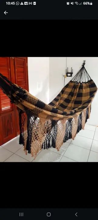 Rede de Dormir em Algodão - Conforto e Resistência