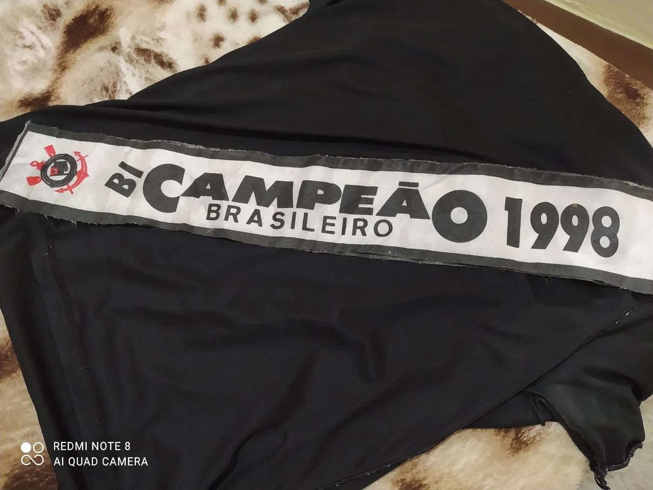 Faixa Corinthians Bi Campeão Brasileiro 1998