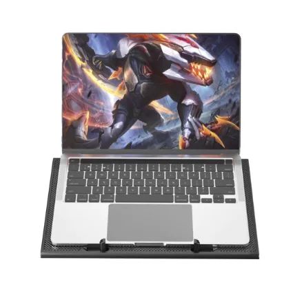Base Para Notebook C3Tech NBC-80BK 17.3" com 2 Cooler Led Azul - WZetta - Foto 2