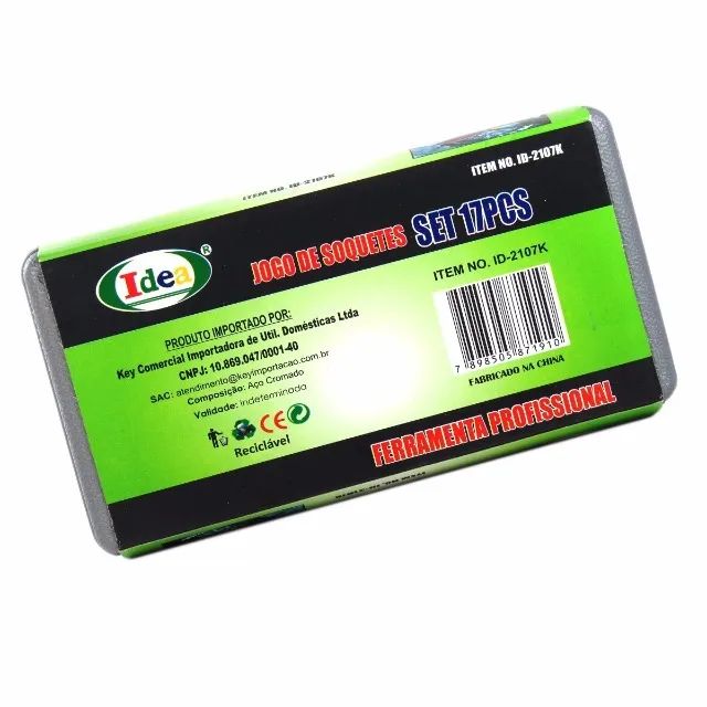 Jogo De Soquetes Em C 17pçs 2107k