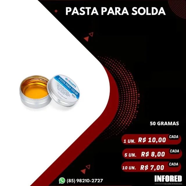 Pasta para solda 50 gramas