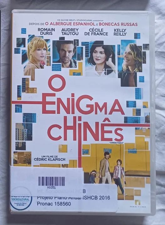 DVD - O Enigma Chinês