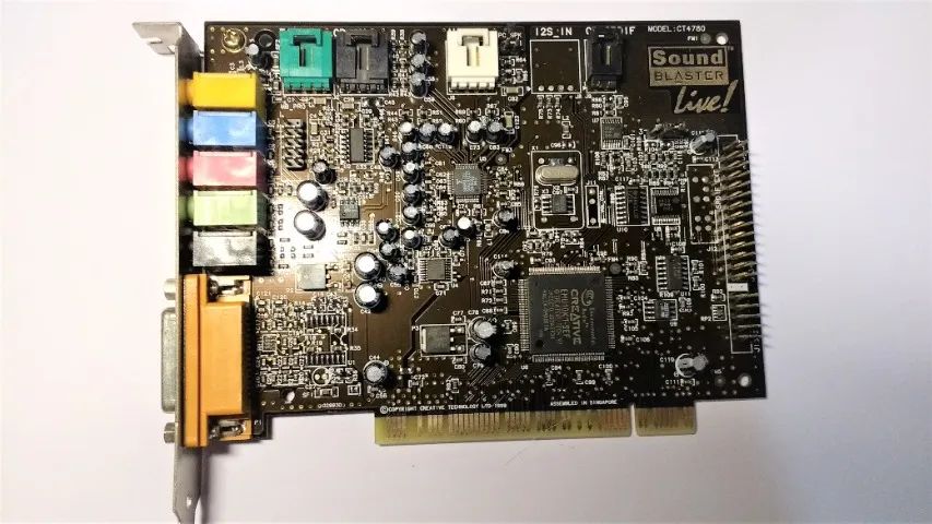 1 Placa De Som Creative Sound Blaster Ct4780 - Foto 3