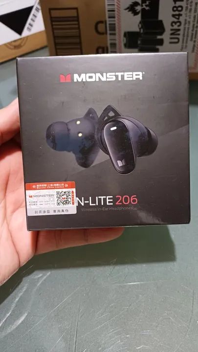 Fones de Ouvido Monster N-Lite 206 - original Sem Fio