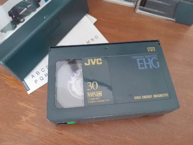 Fitas Mini VHS usadas - Unidade