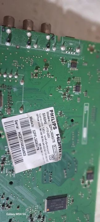 Placa mãe para TV -philipis 32prl306d/78 peça para reparo - Foto 3