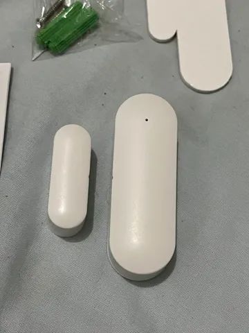 Para Tuya WiFi ZigBee Smart Door Sensor Home Detector De Portas Sem Fio - Foto 3