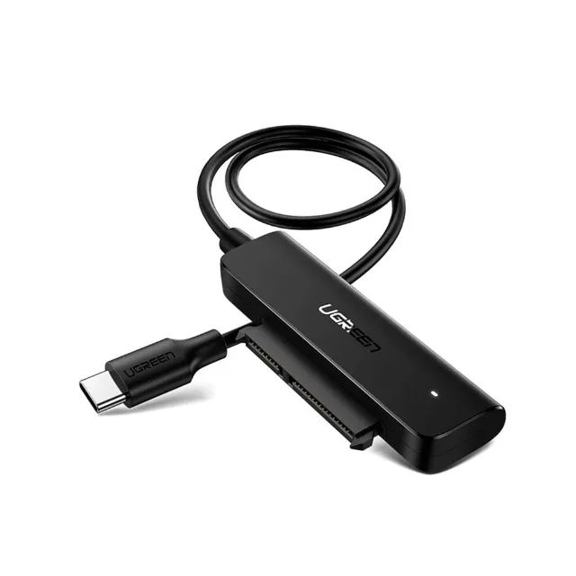 Cabo Adaptador Usb C Macho Ugreen Para Sata 2.5 Pol. Preto
