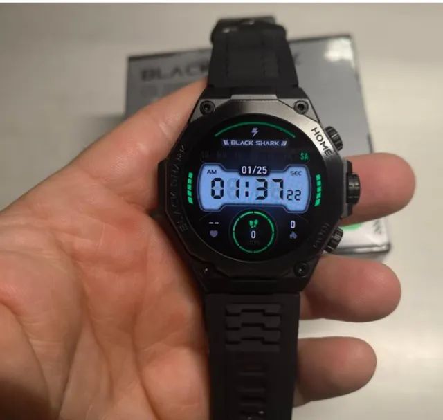 (Lacrado) Relógio Smartwatch Black Shark S1 Pro 1.43 Amoled Global a prova d'água - Foto 2