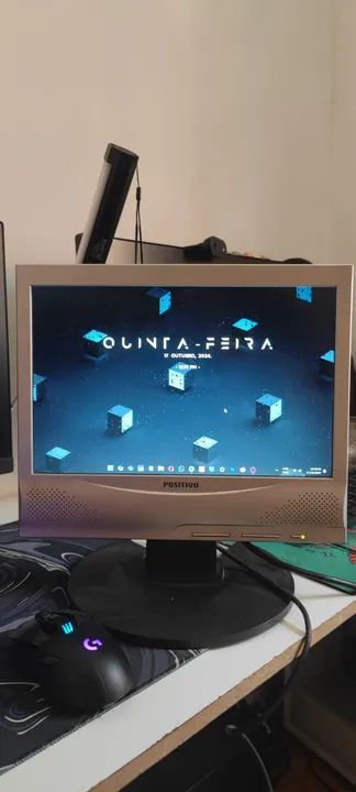 Monitor LCD Positivo Lbm 1560w Usado