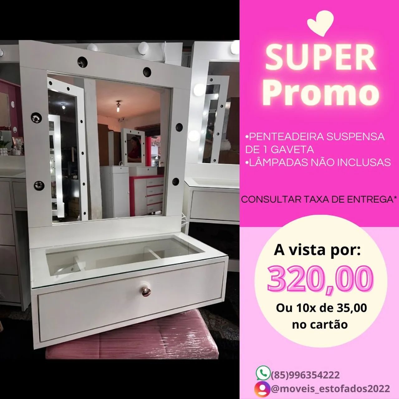 Promoção Penteadeira Camarim  - Foto 2