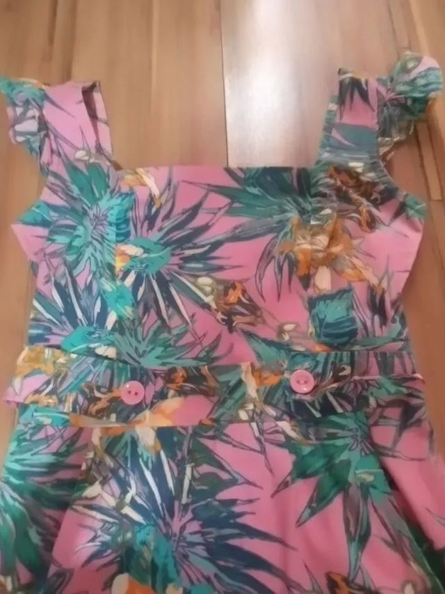 Vendo vestido estampado Mercatto - Foto 2
