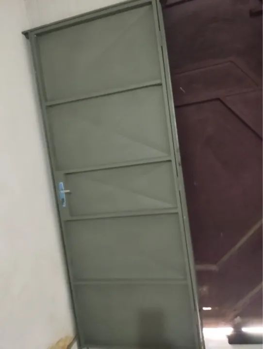 Porta Nova De Chapa Com Portal