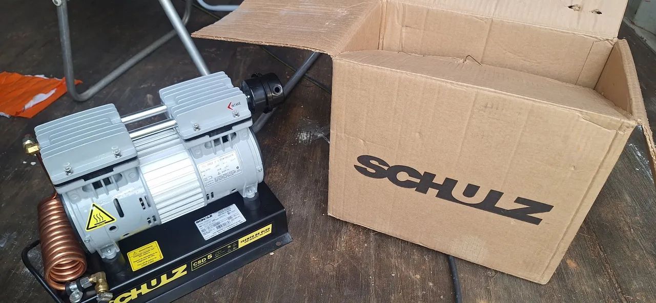 Compressor de Ar Schulz CSD 5 - 1,0 HP - Isento de Óleo - Foto 4