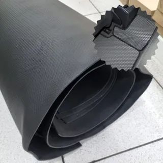 Placa Eva 5mm Preta Textura Grande Artesanato Flexivel P/ Assoalhos Isolamento - Foto 4
