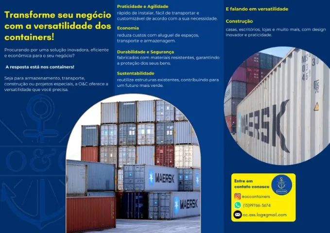 CONTAINERS NOVOS, USADOS E/OU MODIFICADOS  - Foto 5