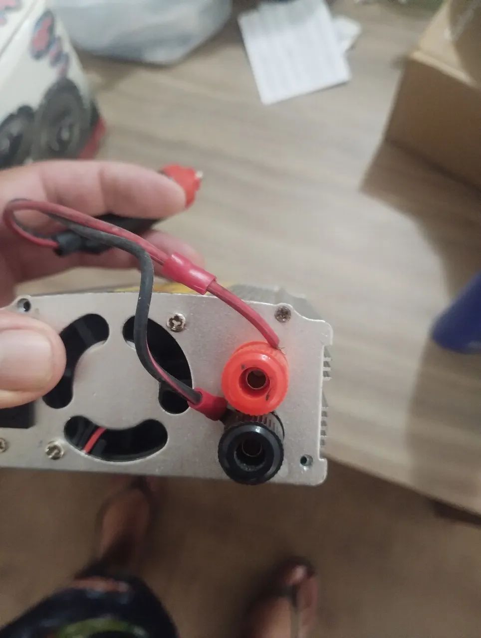 Inversor de Tensão 450W 12V para 110V - Foto 3