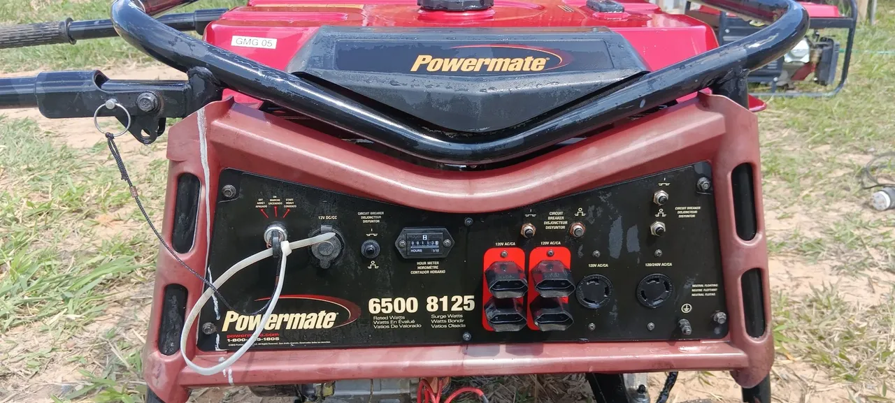 Gerador de Energia Powermate 6500 8125