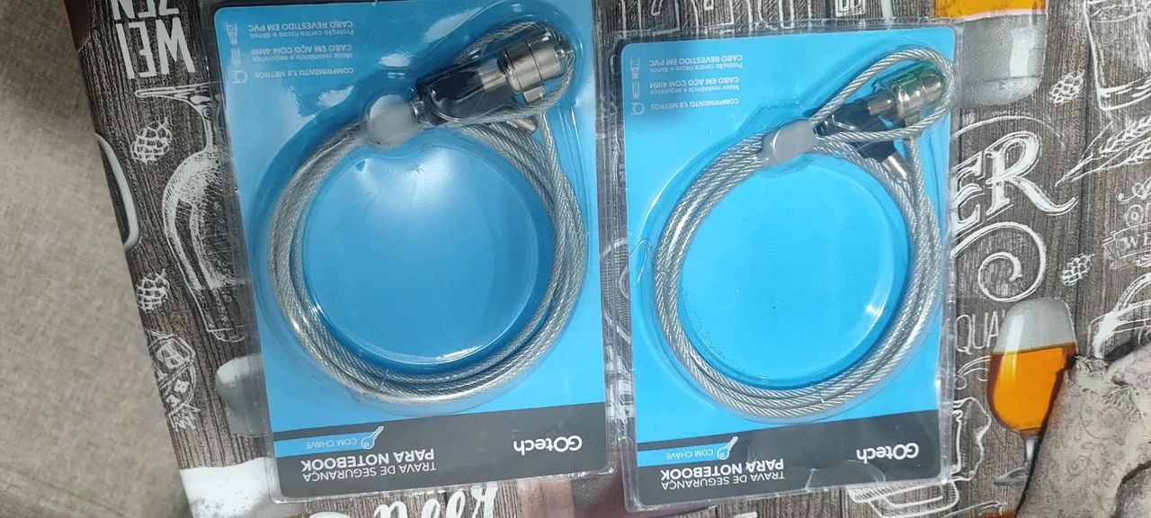 Trava de Segurança para Notebook com Chave - Foto 2