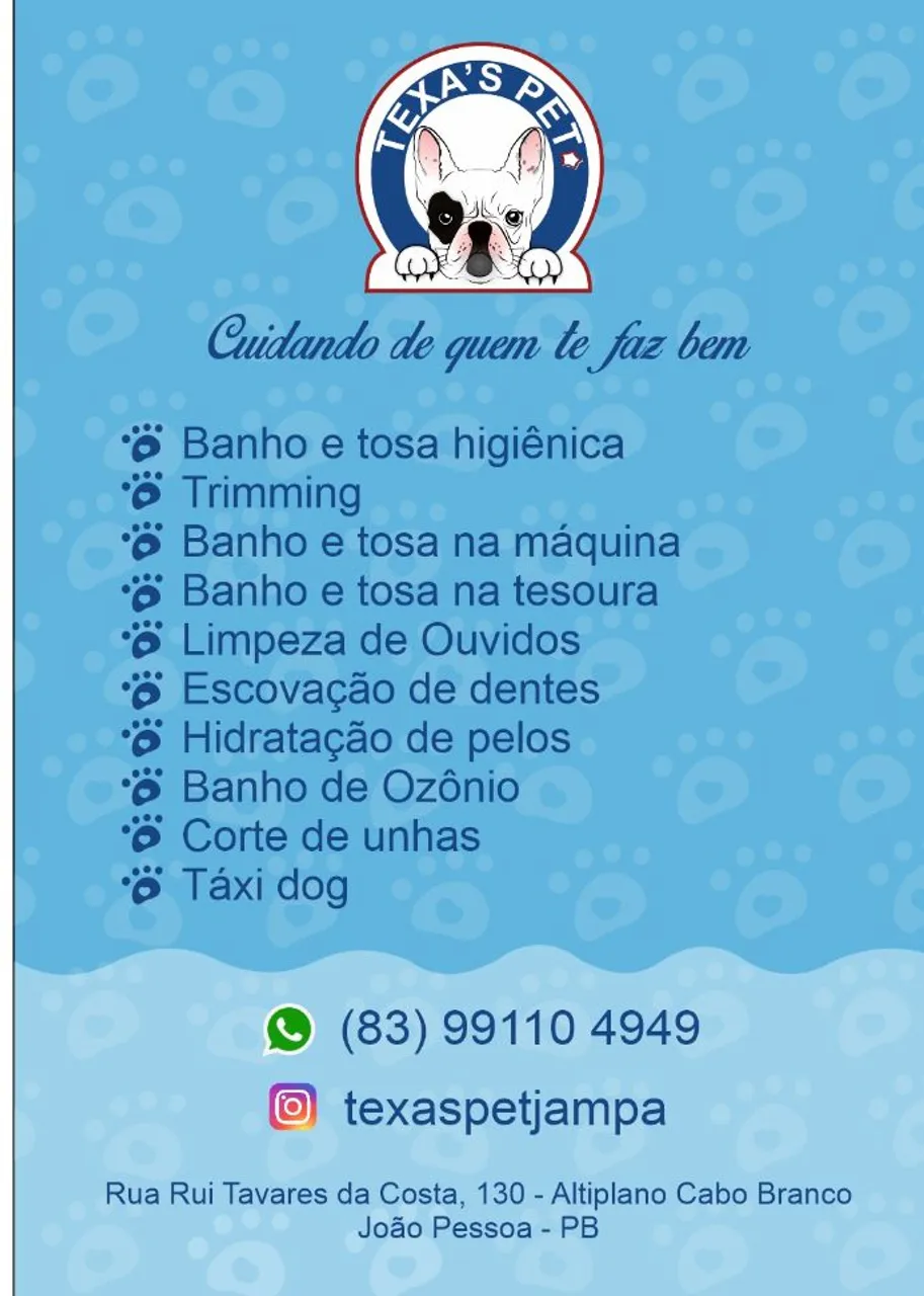 Banho e Tosa para seu Pet - Texas Pet