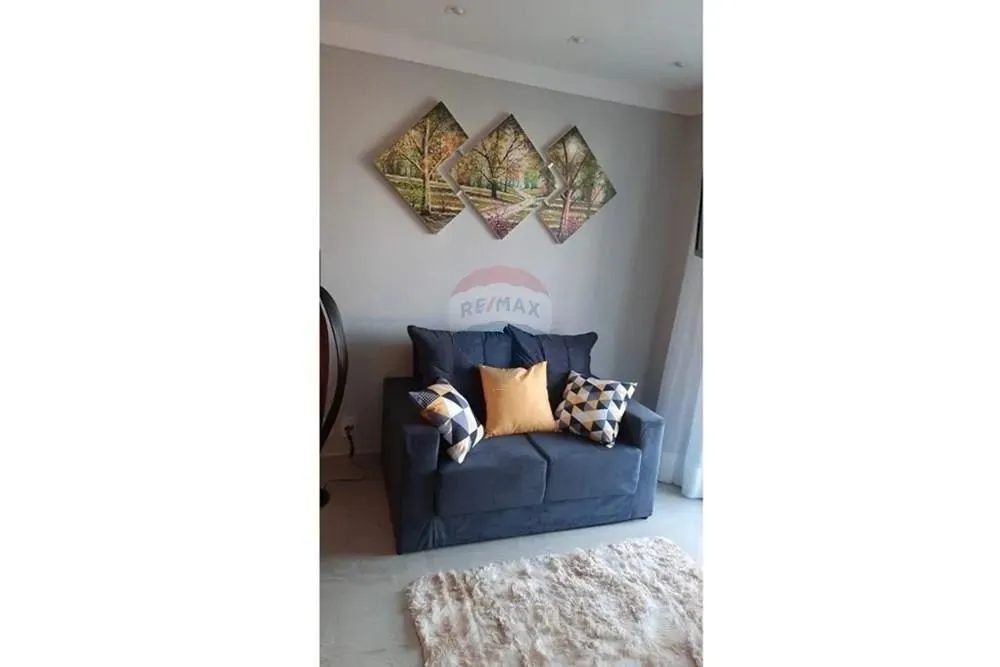 Studio mobiliado para locação no Condomínio Via Alameda Andar alto com vista para o bsque
