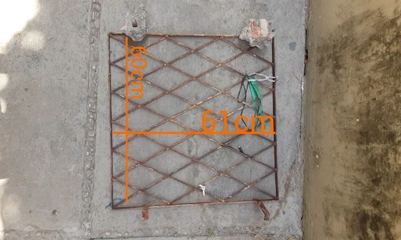 Gradeado de janela de ferro