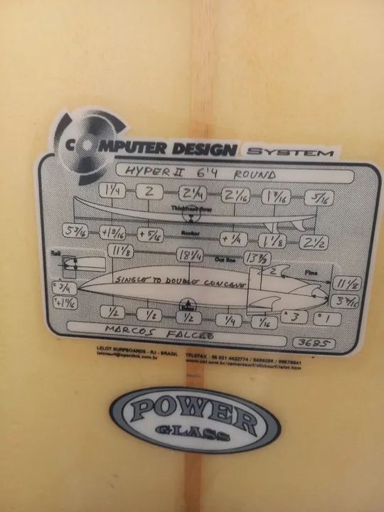 Prancha 6'4 usada  - Foto 3