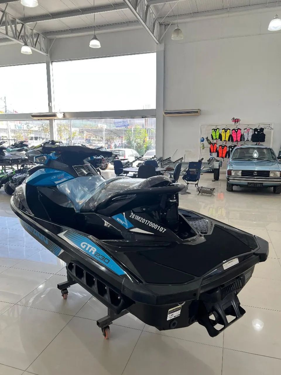 JET SKI SEA DOO GTR 230 2017, 3 Lugares, Motor 230hp, Muito Novo, TROCO/PARCELO 36x - Foto 10