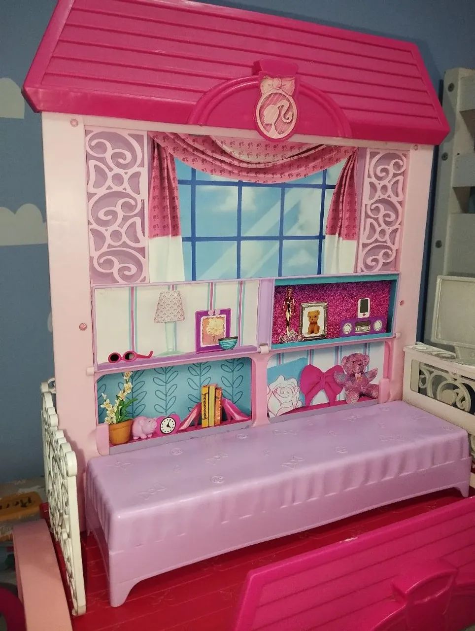 Casinha + moto da Barbie - Foto 4