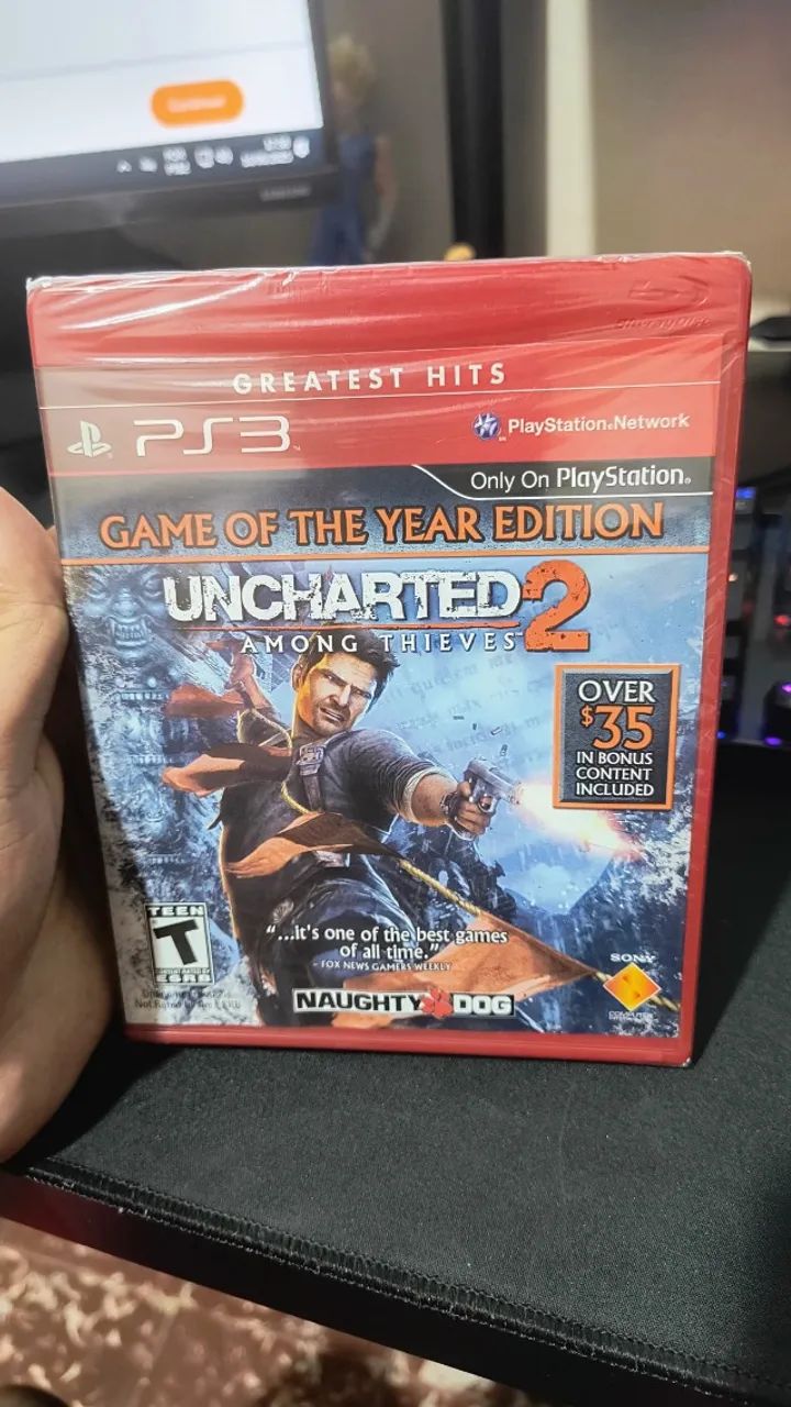 Uncharted 2 PS3 Lacrado