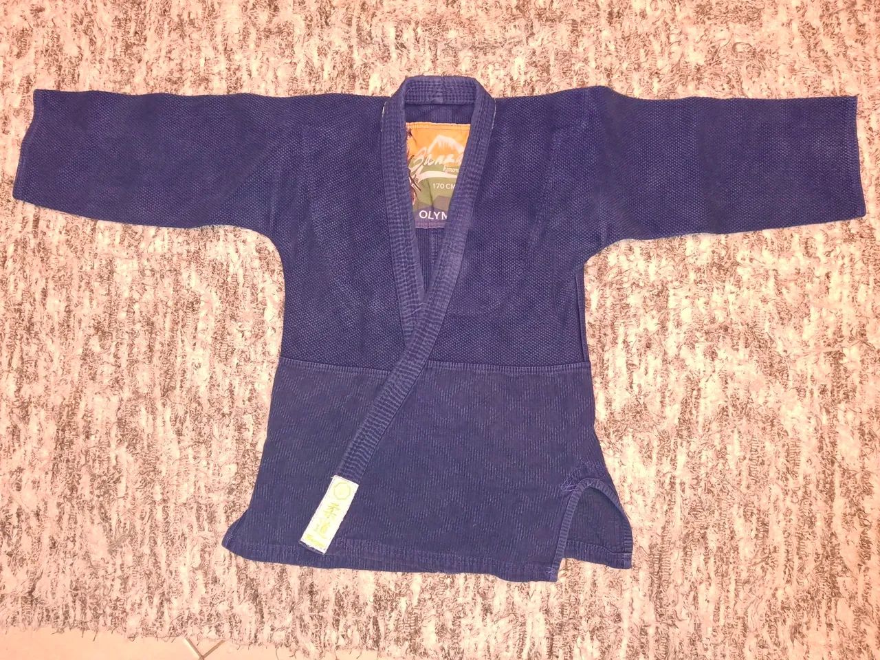 Kimono Banzai azul tam 170, gr 825gr/m2