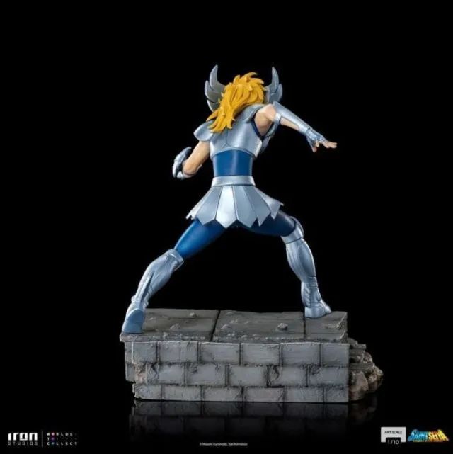 Cygnus Hyoga Regular Saint Seiya 1/10 - Iron Studios **LACRADO** - Foto 4