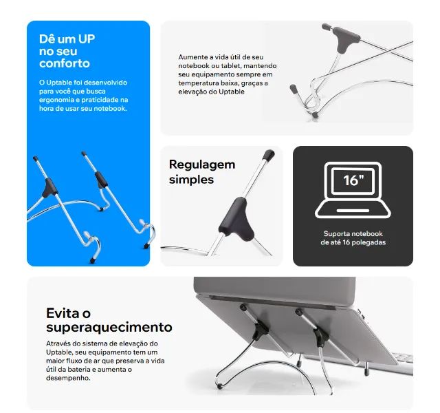 Suporte Para Notebook - Foto 2