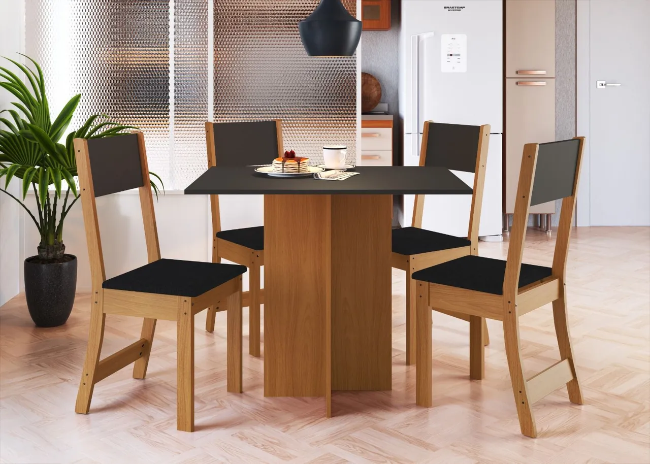 CONJUNTO MESA TALITA C/ 4 CADEIRAS. EM PROMOÇÃO