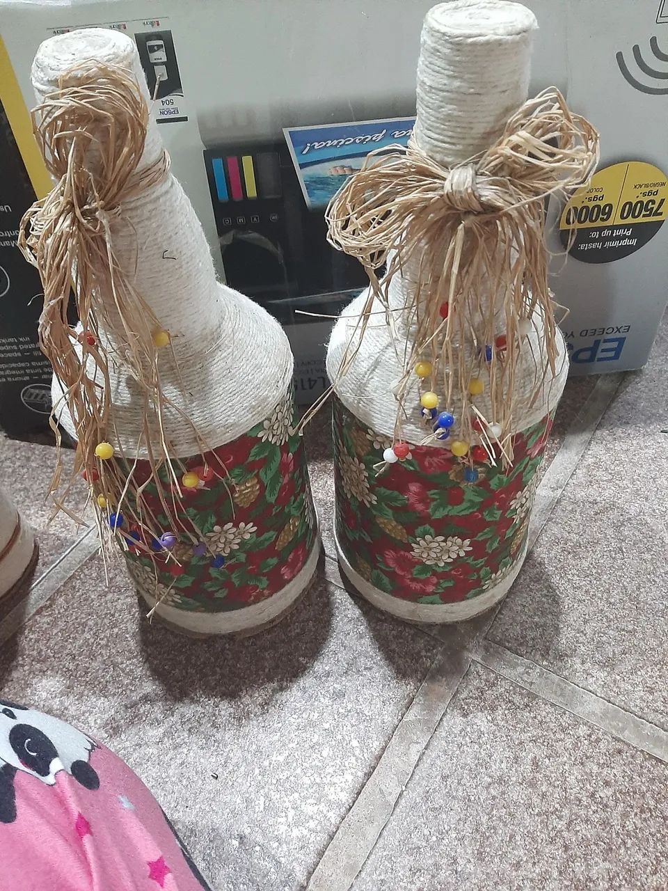 Garrafas decorativas  - Foto 2