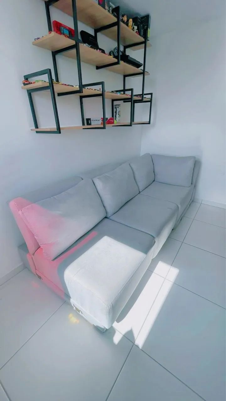 Sofá modular madeira qualidade REFORMADO - Foto 2