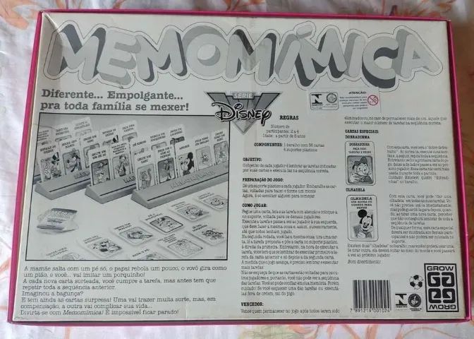 Jogo Memomimica Disney da Grow Completo - Foto 2