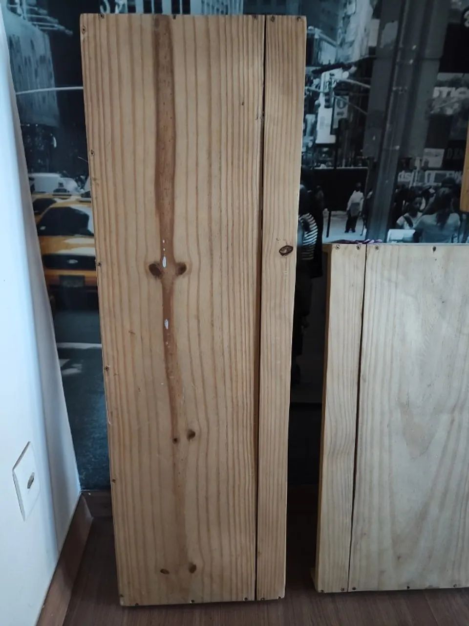 Mesa de Madeira em L para Escritório e Estudo + 3 Prateleiras - Foto 2
