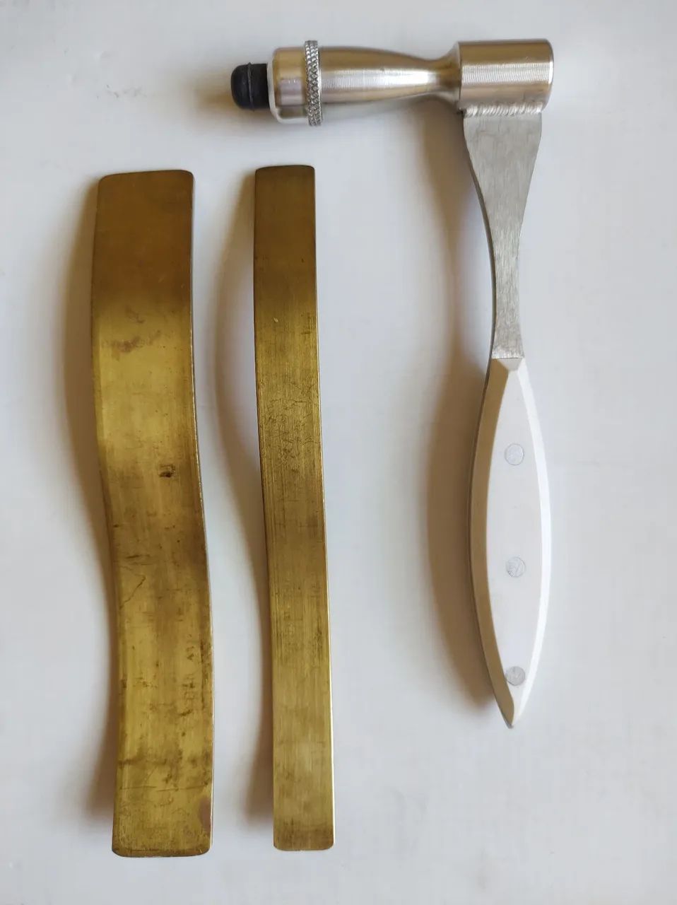 Kit martelo e plexímetros veterinários - Foto 2