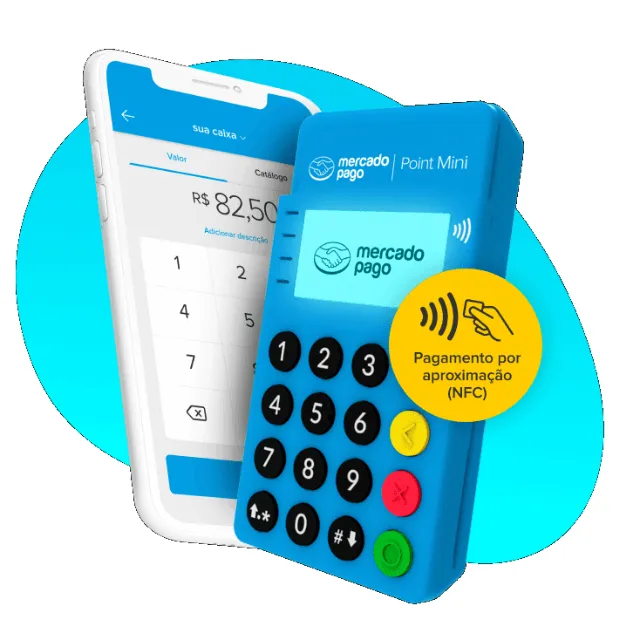Maquininha Mercado Pago Point Blue ME30s