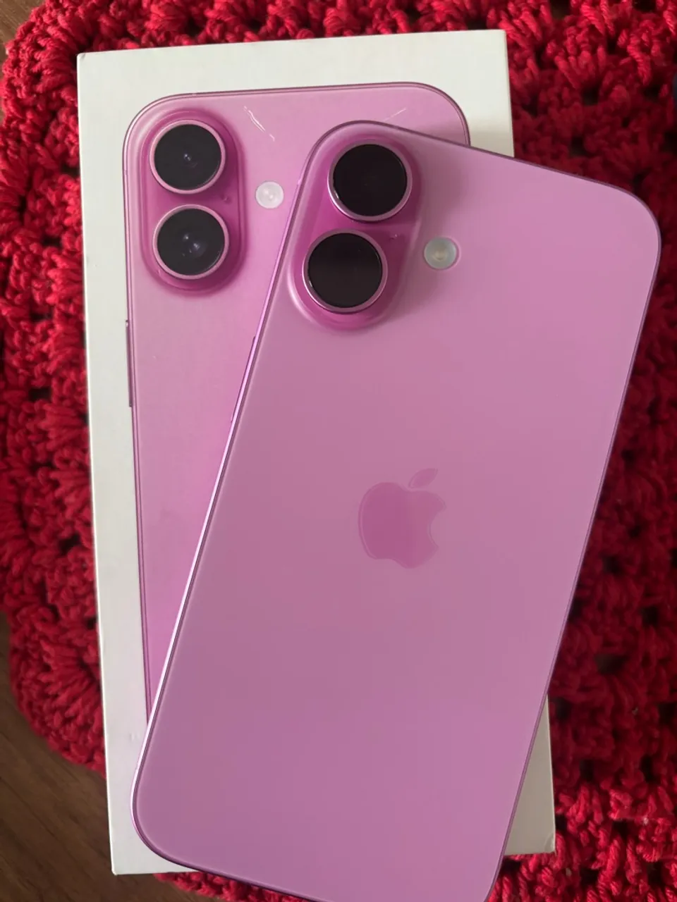 iPhone 16 rosa 256gb garantia 05/07/2026