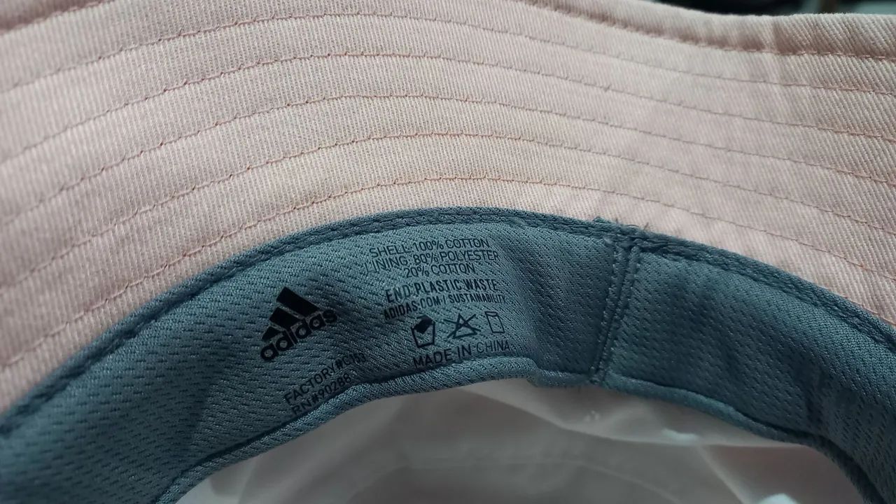 Chapéu Bucket Pink Adidas - Foto 4