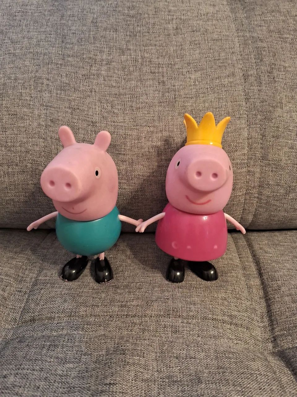 Bonecos Peppa Pig - Princesa e George