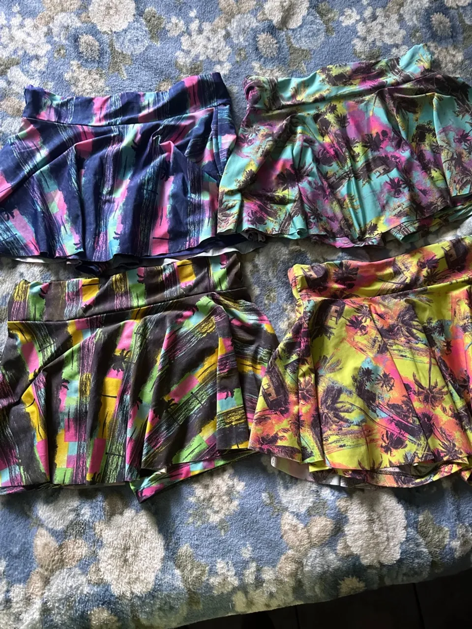 Saias de academia estampadas