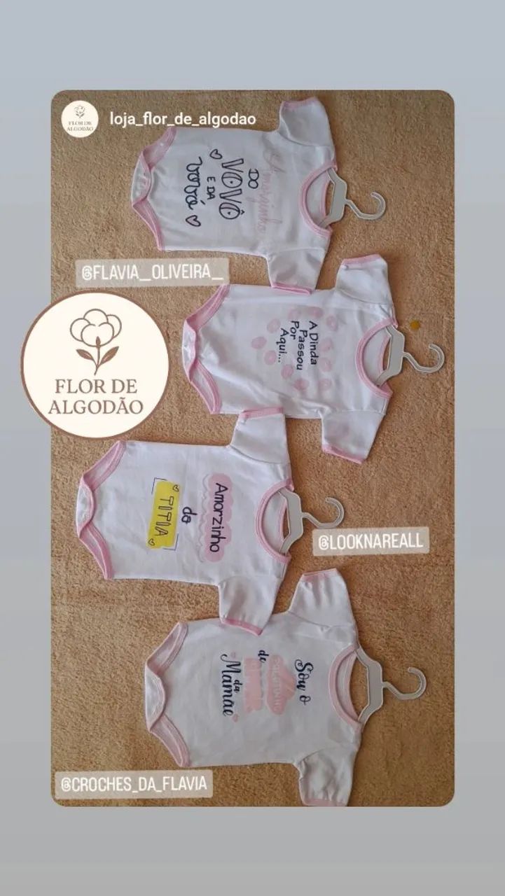 Roupas de bebê RN - Foto 2